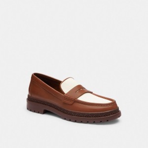 Coach Cooper Loafers Heren Bruin | NL_CH19465
