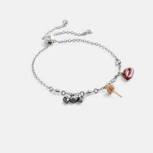 Coach Mini Candy Slider Armbanden Dames Zilver | NL_CH78593